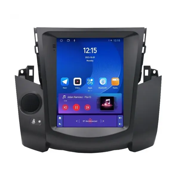 Navigatie dedicata cu Android tip tesla Toyota Rav4 III 2005 - 2013, 1GB RAM, Radio GPS Dual Zone, Touchscreen IPS 9.7" HD, Internet Wi-Fi, Bluetooth, MirrorLink, USB