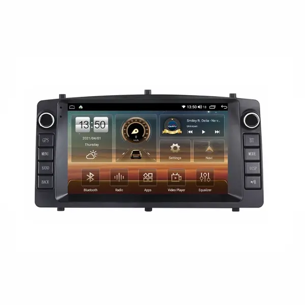 Navigatie dedicata cu Android Toyota Corolla 2000 - 2007, 4GB RAM, Radio GPS Dual Zone, Display HD IPS 7" Touchscreen, Internet Wi-Fi si slot SIM 4G, Bluetooth, MirrorLink, USB