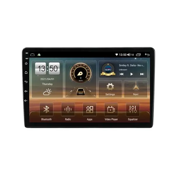 Navigatie dedicata cu Android Toyota Corolla 2000 - 2007, 8GB RAM, Radio GPS Dual Zone, Display HD QLED 9" Touchscreen, Internet Wi-Fi si slot SIM 4G, Bluetooth, MirrorLink, USB