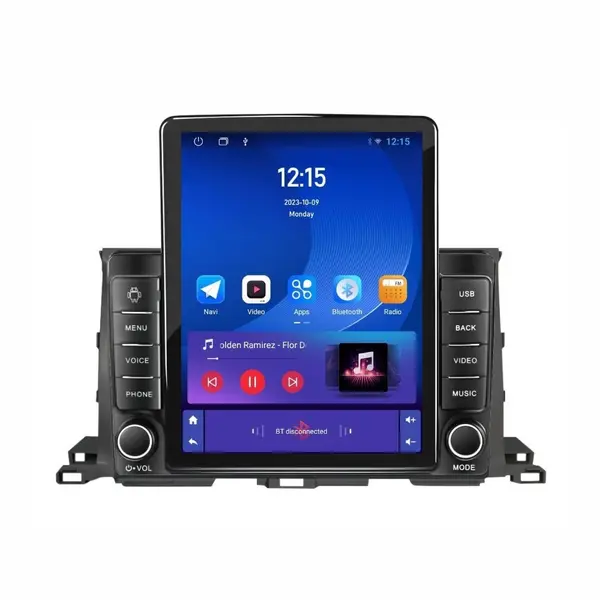 Navigatie dedicata cu Android Toyota Highlander 2013 - 2021, 1GB RAM, Radio GPS Dual Zone, Touchscreen IPS 9.7" HD tip Tesla, Internet Wi-Fi, Bluetooth, MirrorLink, USB