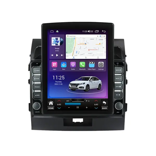 Navigatie dedicata cu Android Toyota Land Cruiser J200 2008 - 2015, 8GB RAM, Radio GPS Dual Zone, Touchscreen IPS 9.7" HD tip Tesla, Internet Wi-Fi si slot SIM 4G, Bluetooth, MirrorLink, USB