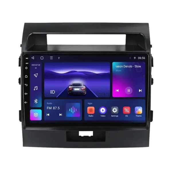 Navigatie dedicata cu Android Toyota Land Cruiser J200 2008 - 2015, 4GB RAM, Radio GPS Dual Zone, Display HD IPS 10" Touchscreen, Internet Wi-Fi, Bluetooth, MirrorLink, USB