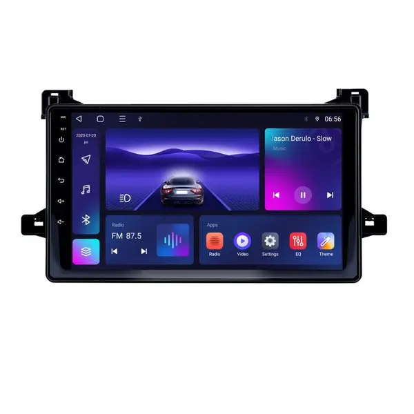 Navigatie dedicata cu Android Toyota Prius W5 dupa 2015, 4GB RAM, Radio GPS Dual Zone, Display HD IPS 9" Touchscreen, Internet Wi-Fi, Bluetooth, MirrorLink, USB