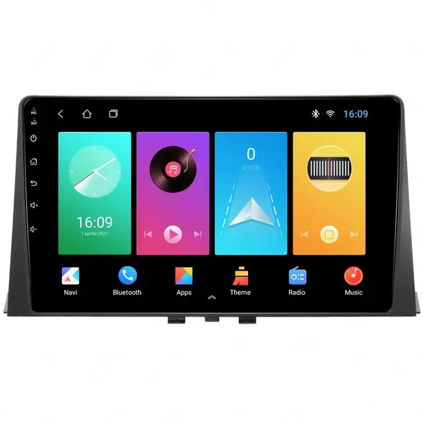 Navigatie dedicata cu Android Toyota Proace City dupa 2019, 2GB RAM, Radio GPS Dual Zone, Display HD IPS 10" Touchscreen, Internet Wi-Fi, Bluetooth, MirrorLink, USB
