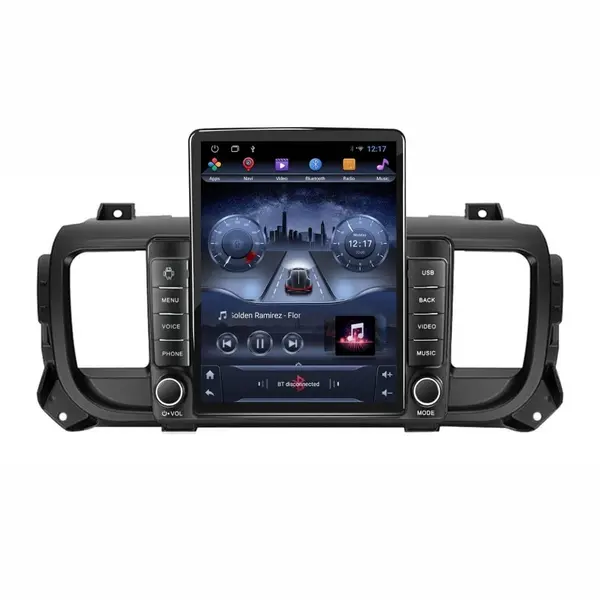 Navigatie dedicata cu Android Toyota Proace dupa 2016, 2GB RAM, Radio GPS Dual Zone, Touchscreen IPS 9.7" HD tip Tesla, Internet Wi-Fi, Bluetooth, MirrorLink, USB