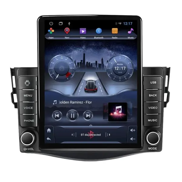 Navigatie dedicata cu Android Toyota Rav4 III 2005 - 2013, 2GB RAM, Radio GPS Dual Zone, Touchscreen IPS 9.7" HD tip Tesla, Internet Wi-Fi, Bluetooth, MirrorLink, USB