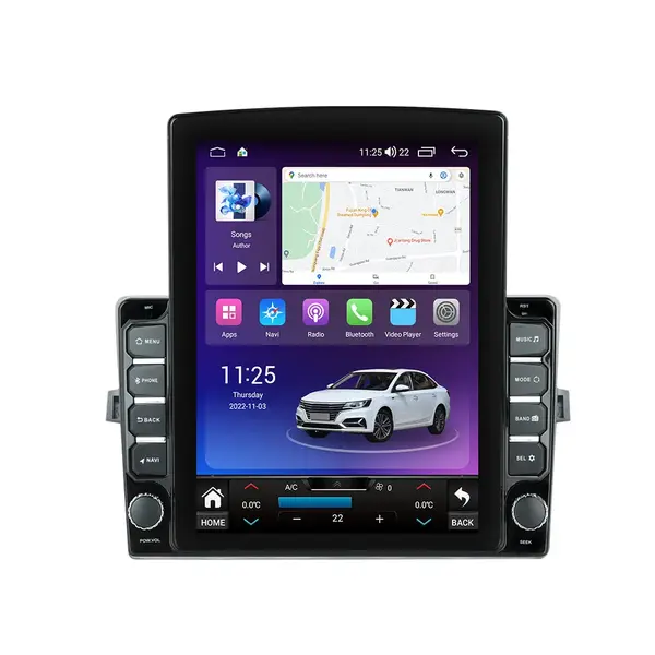 Navigatie dedicata cu Android Toyota Verso 2009 - 2018, 4GB RAM, Radio GPS Dual Zone, Touchscreen IPS 9.7" HD tip Tesla, Internet Wi-Fi si slot SIM 4G, Bluetooth, MirrorLink, USB
