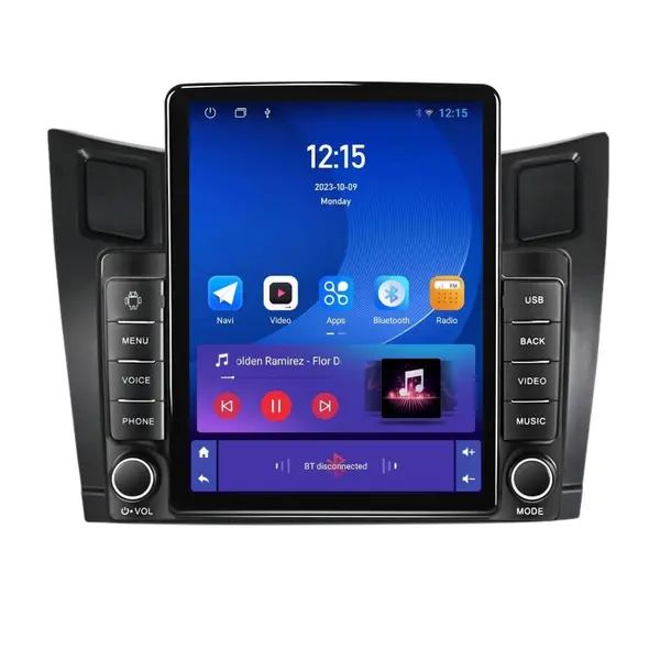 Navigatie dedicata cu Android Toyota Yaris 2006 - 2011, 1GB RAM, Radio GPS Dual Zone, Touchscreen IPS 9.7" HD tip Tesla, Internet Wi-Fi, Bluetooth, MirrorLink, USB