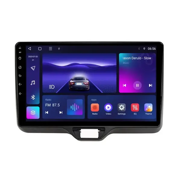 Navigatie dedicata cu Android Toyota Yaris P21 dupa 2020, 4GB RAM, Radio GPS Dual Zone, Display HD IPS 10" Touchscreen, Internet Wi-Fi, Bluetooth, MirrorLink, USB