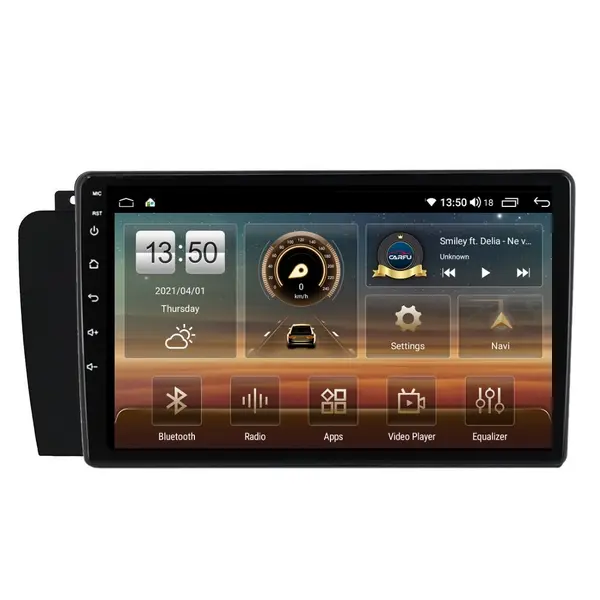 Navigatie dedicata cu Android Volvo S60 I 2004 - 2010, 4GB RAM, Radio GPS Dual Zone, Display HD QLED 9" Touchscreen, Internet Wi-Fi si slot SIM 4G, Bluetooth, MirrorLink, USB