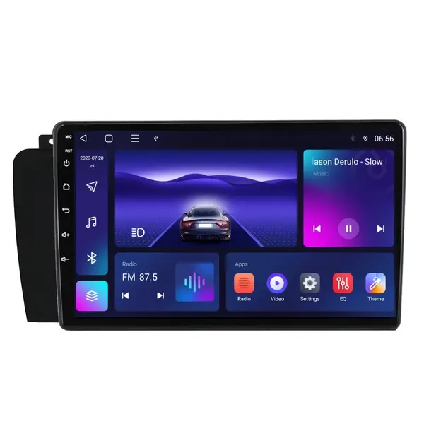 Navigatie dedicata cu Android Volvo V70 II / XC70 I 2004 - 2008, 4GB RAM, Radio GPS Dual Zone, Display HD IPS 9" Touchscreen, Internet Wi-Fi, Bluetooth, MirrorLink, USB
