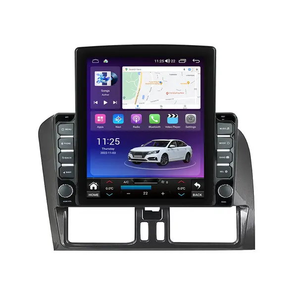 Navigatie dedicata cu Android Volvo XC60 I 2008 - 2013, 4GB RAM, Radio GPS Dual Zone, Touchscreen IPS 9.7" HD tip Tesla, Internet Wi-Fi si slot SIM 4G, Bluetooth, MirrorLink, USB