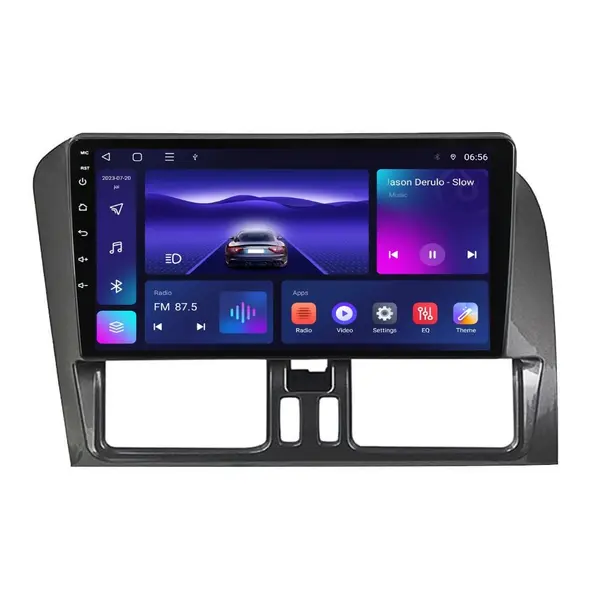 Navigatie dedicata cu Android Volvo XC60 I 2014 - 2017, 4GB RAM, Radio GPS Dual Zone, Display HD IPS 9" Touchscreen, Internet Wi-Fi, Bluetooth, MirrorLink, USB