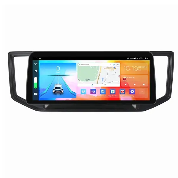 Navigatie dedicata cu Android VW Crafter dupa 2016, 4GB RAM, Radio GPS Dual Zone, Display QLED 12.3" Touchscreen, Internet Wi-Fi si slot SIM 4G, Bluetooth, MirrorLink, USB