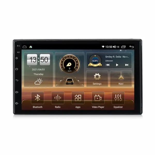 Navigatie dedicata cu Android VW Fox 2003 - 2016, 4GB RAM, Radio GPS Dual Zone, Display HD IPS 7" Touchscreen, Internet Wi-Fi si slot SIM 4G, Bluetooth, MirrorLink, USB
