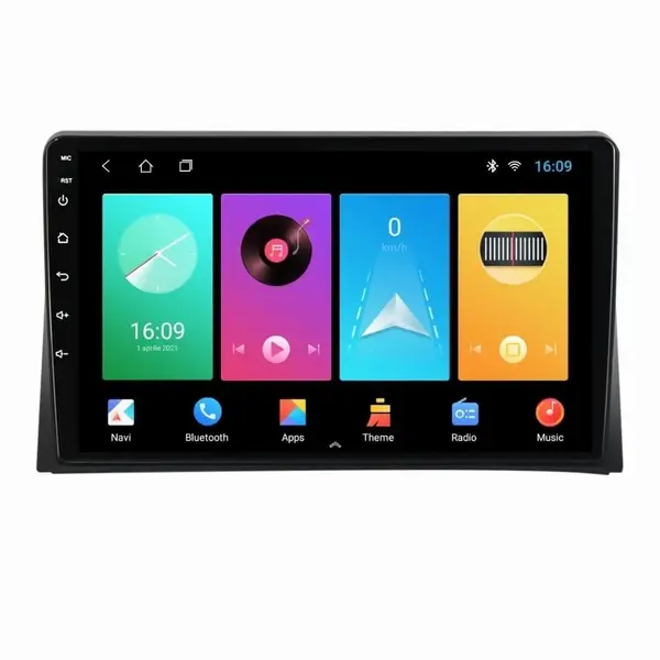 Navigatie dedicata cu Android VW Multivan V (2003-2015), 2GB RAM, Radio GPS Dual Zone, Display HD IPS 9" Touchscreen, Internet Wi-Fi, Bluetooth, MirrorLink, USB