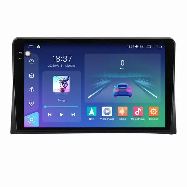 Navigatie dedicata cu Android VW Multivan V (2003-2015), 8GB RAM, Radio GPS Dual Zone, Display 2K QLED 9.5" Touchscreen, Internet Wi-Fi si slot SIM 4G, Bluetooth, MirrorLink, USB