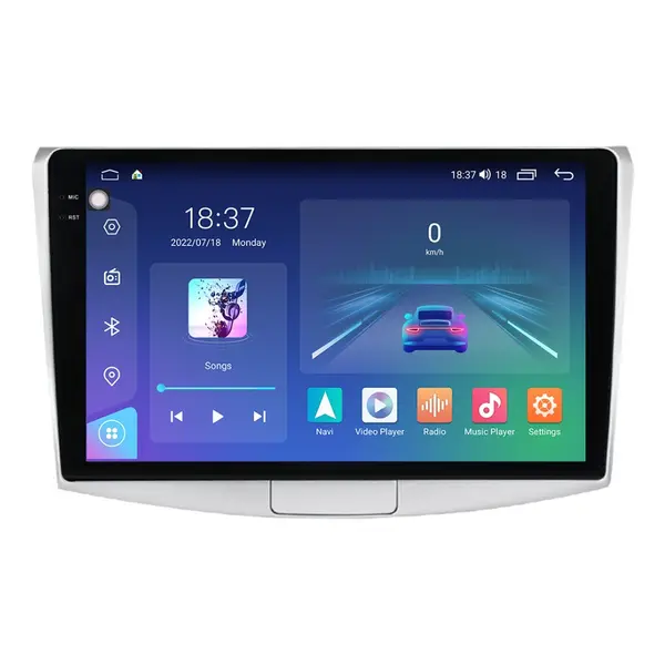 Navigatie dedicata cu Android VW Passat B6 / B7 2005 - 2015, 8GB RAM, Radio GPS Dual Zone, Display 2K QLED 10.36" Touchscreen, Internet Wi-Fi si slot SIM 4G, Bluetooth, MirrorLink, USB