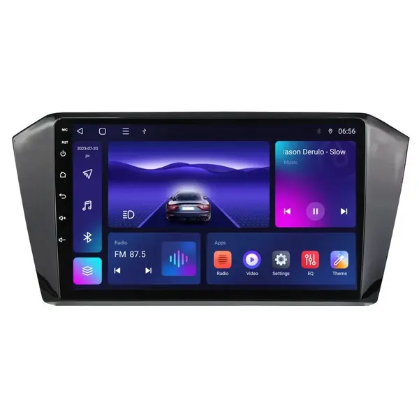 Navigatie dedicata cu Android VW Passat B8 dupa 2015, 4GB RAM, Radio GPS Dual Zone, Display HD IPS 10" Touchscreen, Internet Wi-Fi, Bluetooth, MirrorLink, USB