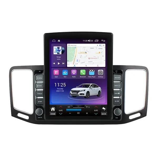 Navigatie dedicata cu Android VW Sharan dupa 2010, 8GB RAM, Radio GPS Dual Zone, Touchscreen IPS 9.7" HD tip Tesla, Internet Wi-Fi si slot SIM 4G, Bluetooth, MirrorLink, USB
