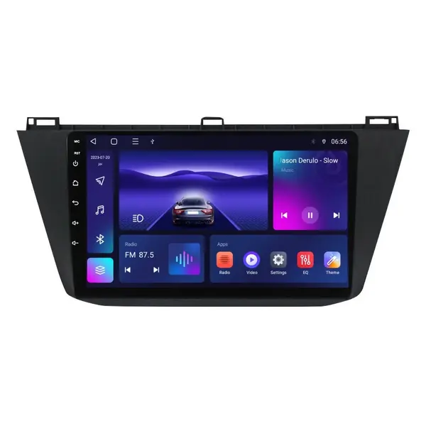 Navigatie dedicata cu Android VW Tiguan II dupa 2016, 4GB RAM, Radio GPS Dual Zone, Display HD IPS 10" Touchscreen, Internet Wi-Fi, Bluetooth, MirrorLink, USB