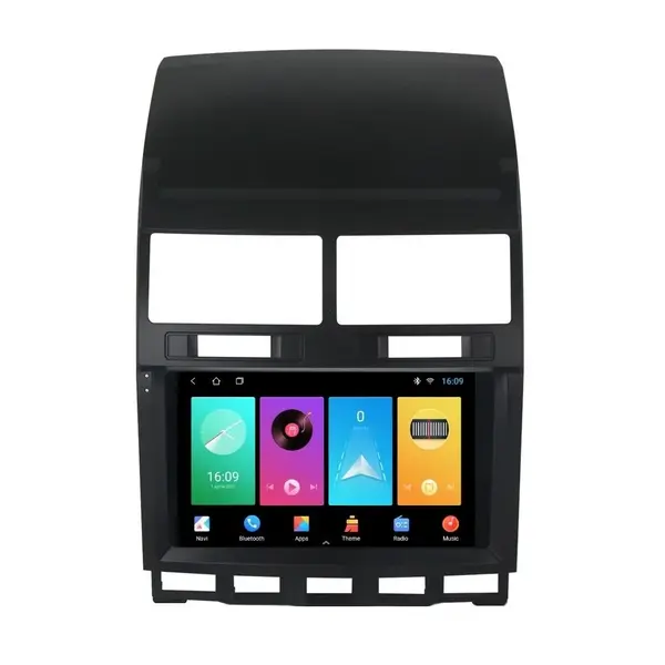 Navigatie dedicata cu Android VW Touareg 7L 2002 - 2011, 2GB RAM, Radio GPS Dual Zone, Display HD IPS 9" Touchscreen, Internet Wi-Fi, Bluetooth, MirrorLink, USB
