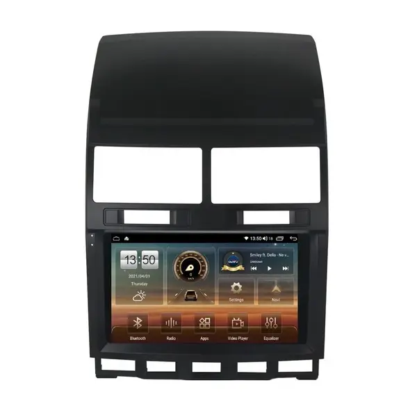Navigatie dedicata cu Android VW Touareg 7L 2002 - 2011, 4GB RAM, Radio GPS Dual Zone, Display HD QLED 9" Touchscreen, Internet Wi-Fi si slot SIM 4G, Bluetooth, MirrorLink, USB
