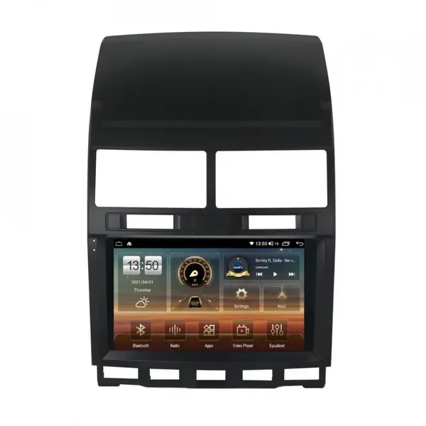 Navigatie dedicata cu Android VW Touareg 7L 2002 - 2011, 8GB RAM, Radio GPS Dual Zone, Display HD QLED 9" Touchscreen, Internet Wi-Fi si slot SIM 4G, Bluetooth, MirrorLink, USB