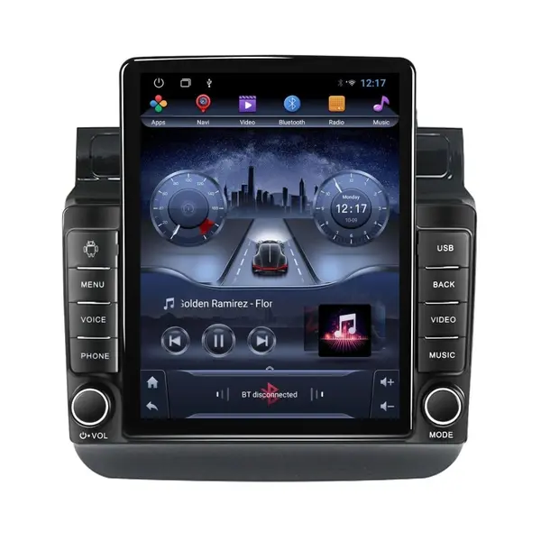 Navigatie dedicata cu Android VW Touareg 7P 2010 - 2018, 2GB RAM, Radio GPS Dual Zone, Touchscreen IPS 9.7" HD tip Tesla, Internet Wi-Fi, Bluetooth, MirrorLink, USB