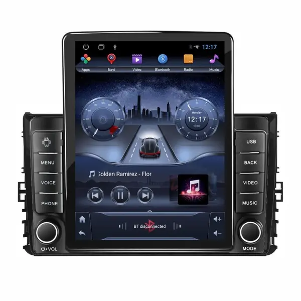 Navigatie dedicata cu Android VW Transporter / Caravelle dupa 2020, 2GB RAM, Radio GPS Dual Zone, Touchscreen IPS 9.7" HD tip Tesla, Internet Wi-Fi, Bluetooth, MirrorLink, USB