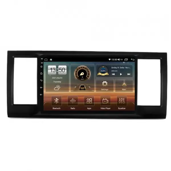 Navigatie dedicata cu Android VW Transporter / Caravelle / Multivan T6 2015 - 2020, 6GB RAM, Radio GPS Dual Zone, Display HD QLED 9" Touchscreen, Internet Wi-Fi si slot SIM 4G, Bluetooth, MirrorLink, USB