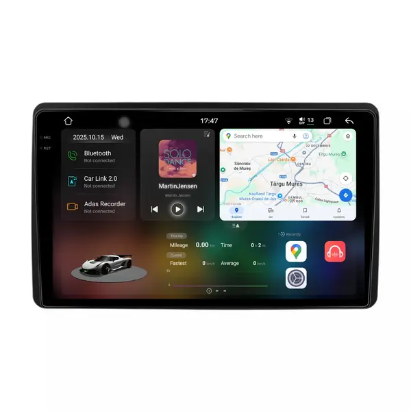 Navigatie Dedicata Dacia Duster (2018-2022), 2K, 12Gb Ram, 256Gb Stocare, Carplay
