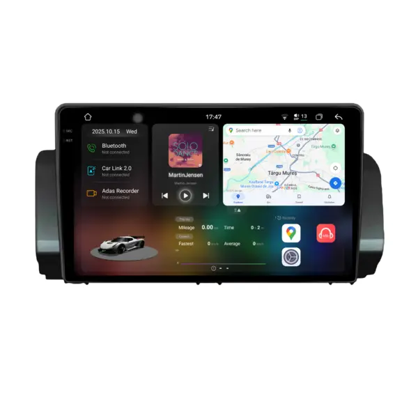 Navigatie Dedicata Dacia Jogger (2021 - 2023), 2K, 12Gb Ram, 256Gb Stocare, Android Auto, Carplay