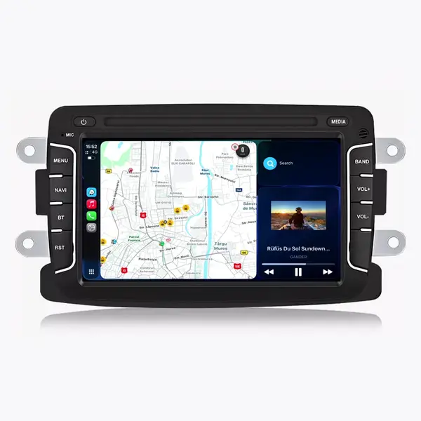 Navigatie Dedicata Dacia Sandero (2010 - 2020), 7 Inch, 2Gb Ram, 32Gb Stocare, Android Auto, Carplay