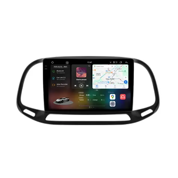 Navigatie Dedicata Fiat Doblo (2015-2019), 2K, 12Gb Ram, 256Gb Stocare, Carplay