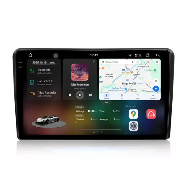 Navigatie Dedicata Fiat Ducato (2006 - 2022), 2K, 12Gb Ram, 256Gb Stocare, Android Auto, Carplay