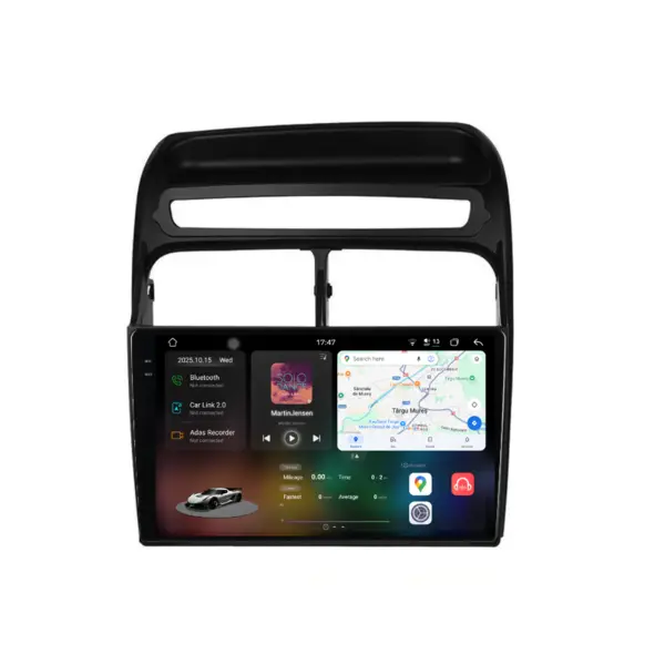 Navigatie Dedicata Fiat Linea (2006-2012), 2K, 12Gb Ram, 256Gb Stocare, Carplay