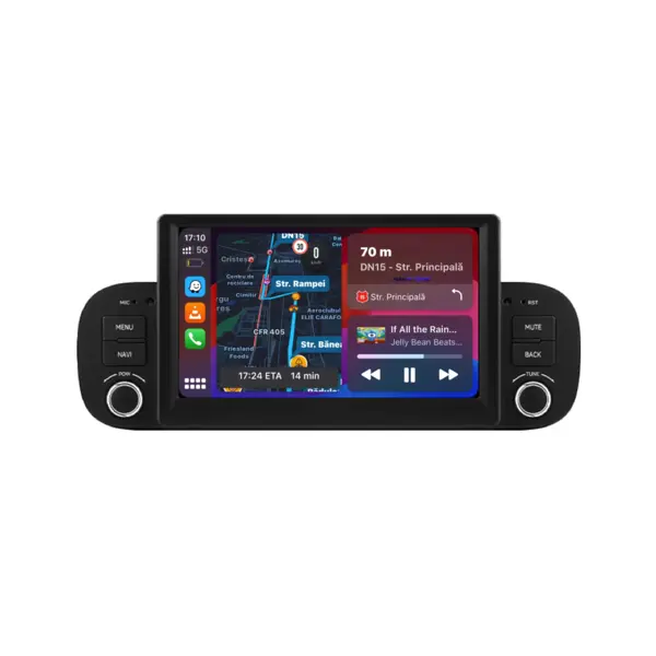 Navigatie Dedicata Fiat Panda (2013-2020), 7Inch, 4Gb Ram, 32Gb Stocare, Carplay