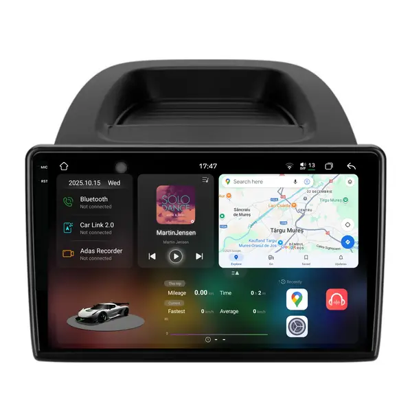 Navigatie Dedicata Ford Ecosport (2017-2025), 2K, 12Gb Ram, 256Gb Stocare, Carplay