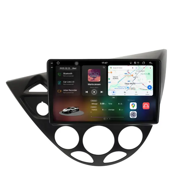 Navigatie Dedicata Ford Focus MK1 (1998-2004), 2K, 12Gb Ram, 256Gb Stocare, Carplay