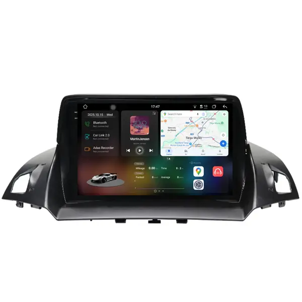 Navigatie Dedicata Ford Kuga (2013-2017), 2K, 12Gb Ram, 256Gb Stocare, Carplay