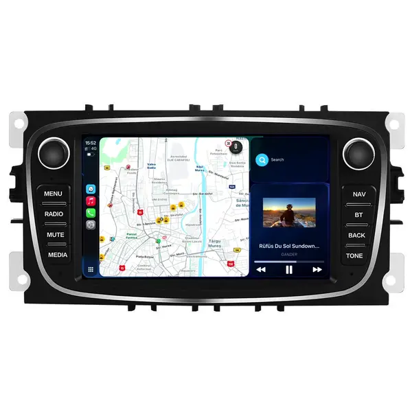 Navigatie Dedicata Ford Mondeo (2014-2022), 7 Inch, 2Gb Ram, 64Gb Stocare, Android Auto, Carplay