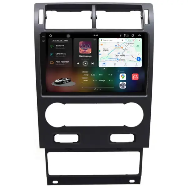Navigatie Dedicata Ford Mondeo 3 (2000-2007), 2K, 12Gb Ram, 256Gb Stocare, Carplay