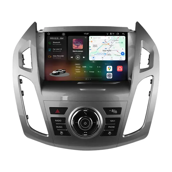 Navigatie Dedicata Ford Tourneo Connect (2013 - 2022), 2K, 12Gb Ram, 256Gb Stocare, Android Auto, Carplay