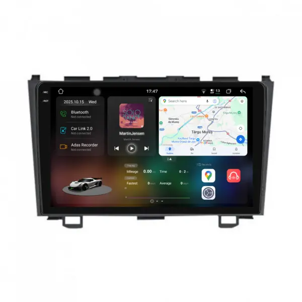 Navigatie Dedicata Honda CR-V (2006-2012), 2K, 12Gb Ram, 256Gb Stocare, Carplay