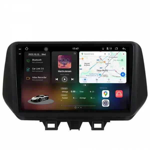 Navigatie Dedicata Hyundai Tucson (2018-2020), 2K, 12Gb Ram, 256Gb stocare, Carplay