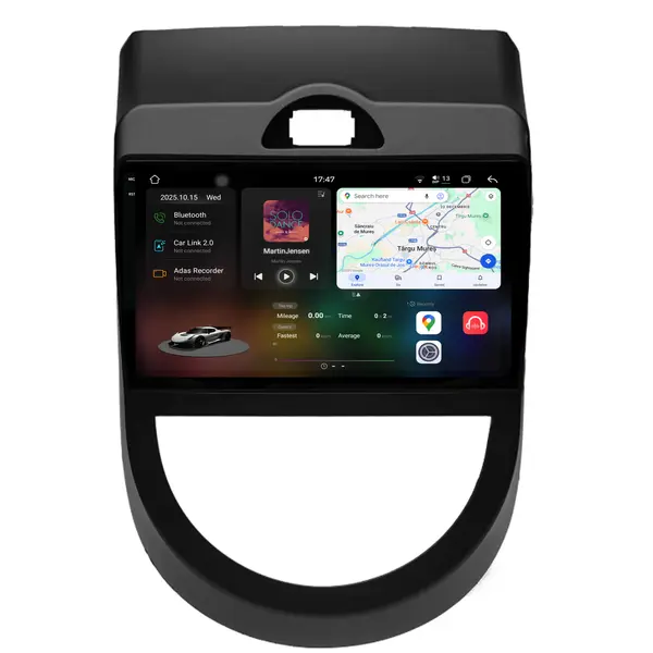 Navigatie Dedicata Kia Soul (2009-2013), 2K, 12Gb Ram, 256Gb Stocare, Android Auto, Carplay