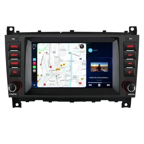 Navigatie Dedicata Mercedes-Benz C-Class W203 (2000 - 2011), 7 Inch, 4Gb Ram, 64Gb Stocare, Android Auto, Carplay