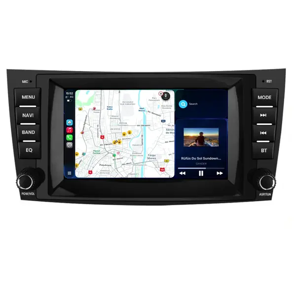 Navigatie Dedicata Mercedes-Benz E-Class W211 (2003 - 2009), 7 Inch, 4Gb Ram, 128Gb Stocare, Android Auto, Carplay