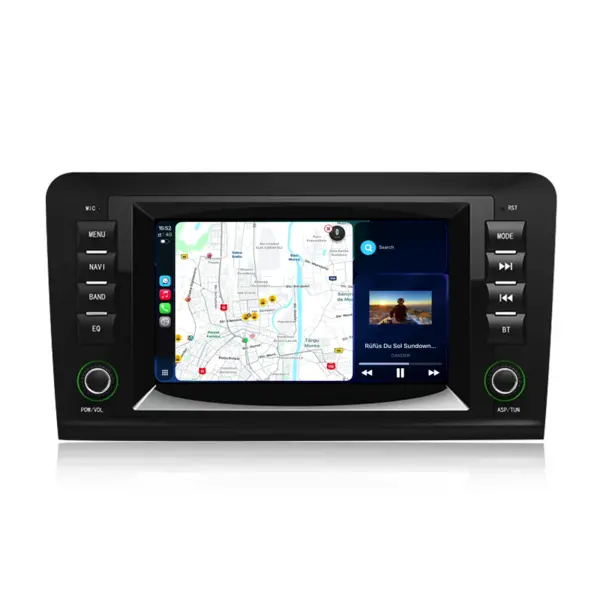 Navigatie Dedicata Mercedes Benz ML W164 GL X164 (2005 - 2012), 7Inch, 4Gb Ram, 64Gb Stocare, Carplay